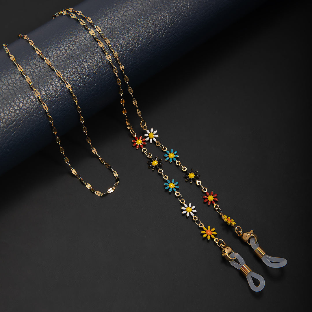 Decorative Beaded Eyewear Chain Bowlift