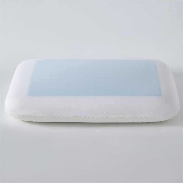 Ergonomic sleeping pillow with cooling properties Bowlift