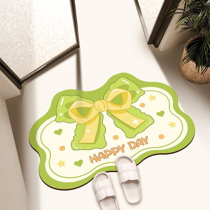 Decorative Bath Mat Bowlift