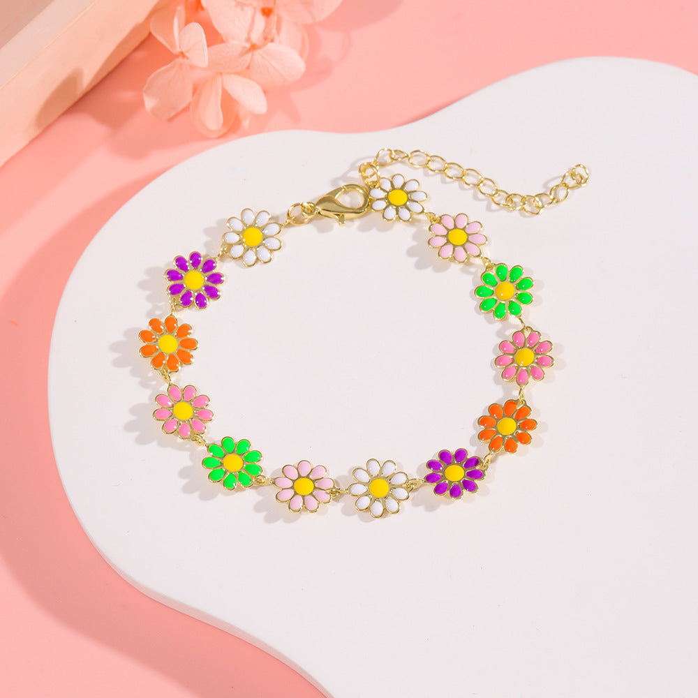 Floral Charm Bracelet Bowlift