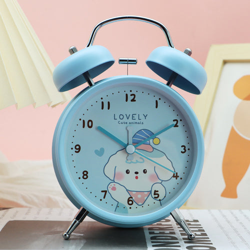 Cute animal design alarm clock Bowlift
