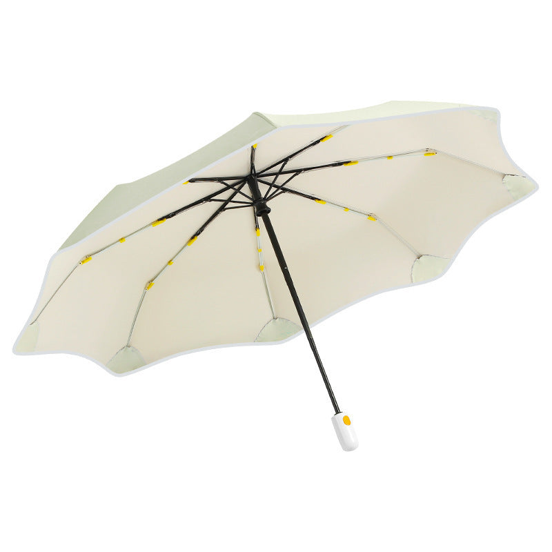 Women's sunshade with unique wave shape Bowlift