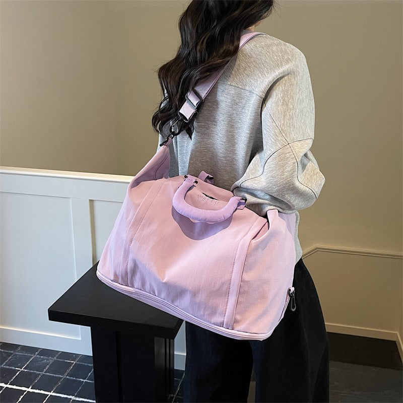 Stylish Multi-Pocket Travel Handbag