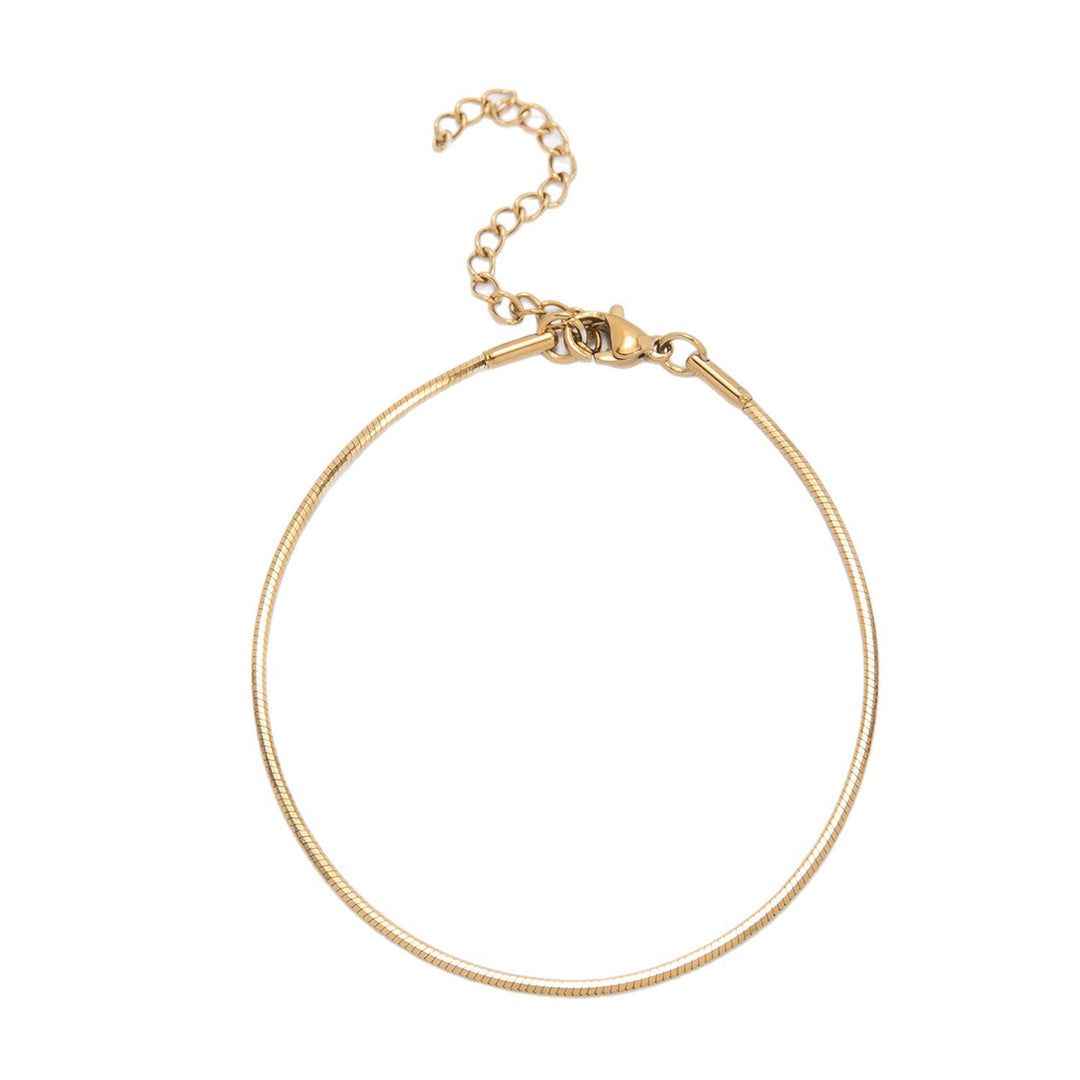 Sleek Adjustable Wire Bracelet Bowlift
