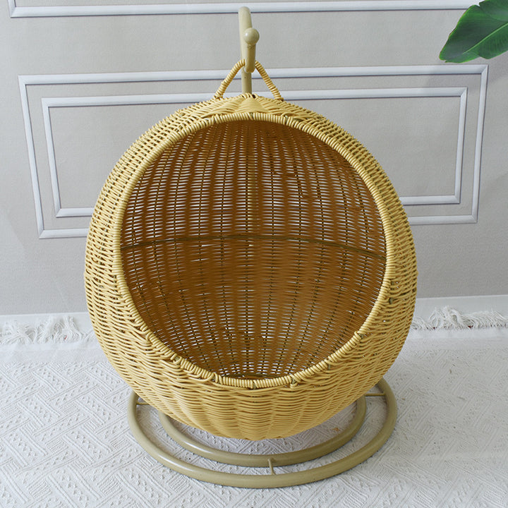 Hanging Wicker Swing Chair Bowlift