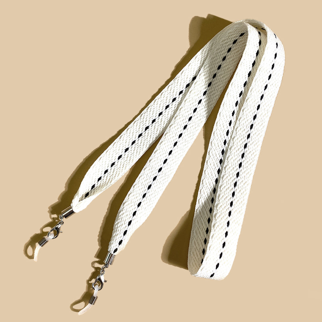 Adjustable Woven Eyewear Strap Bowlift