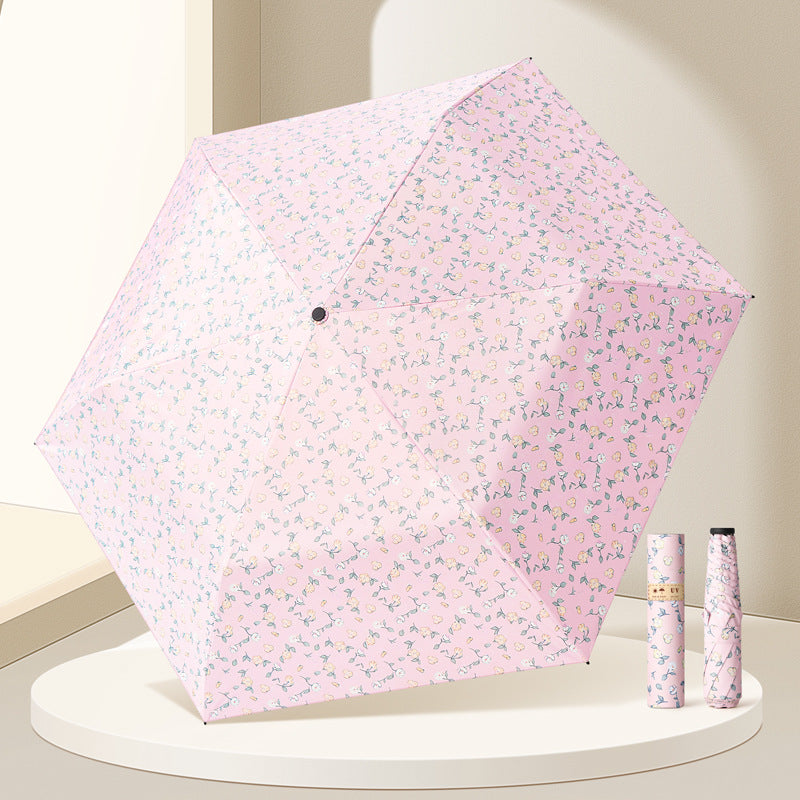 Women's Flower Umbrella Bowlift