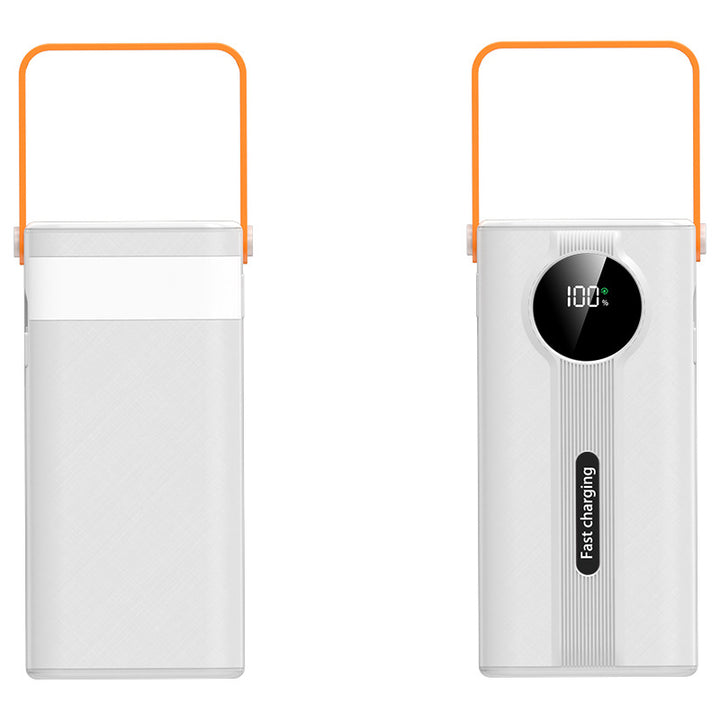 Portable power bank with smart charging and LED display Bowlift