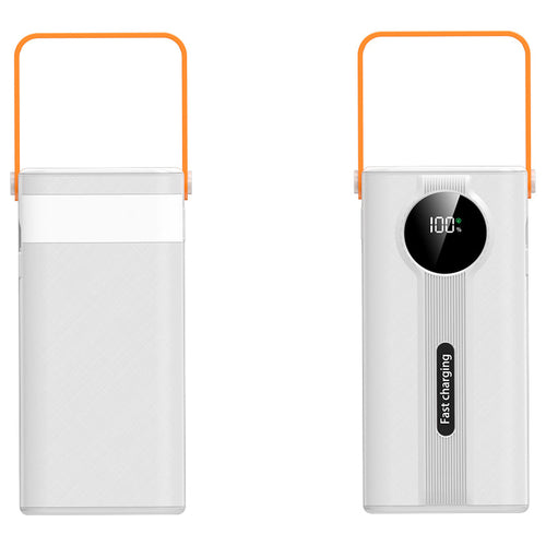 Portable power bank with smart charging and LED display Bowlift