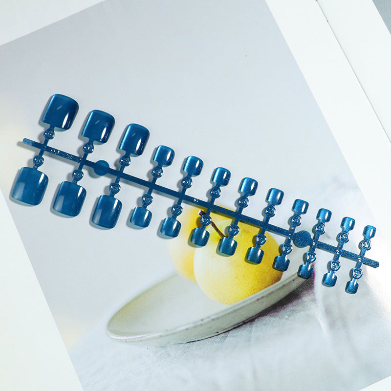 Fashionable Press-On Toe Nail Art Bowlift