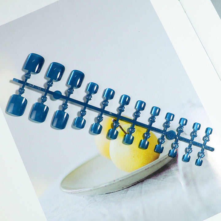Fashionable Press-On Toe Nail Art Bowlift