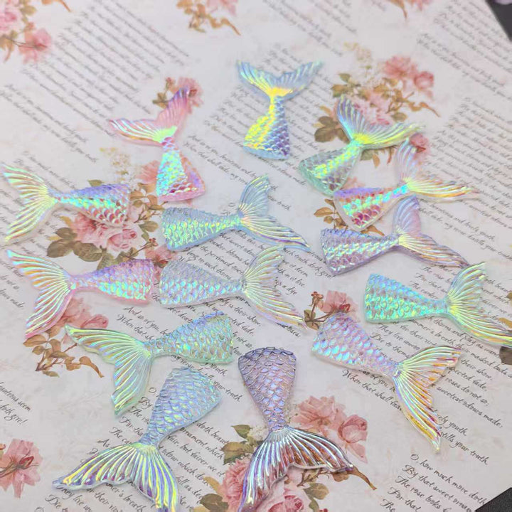 Glittering sea fins decorative stones Bowlift