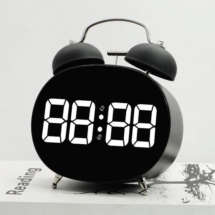 Digital Alarm Clock with Modern Design and Large Display Bowlift