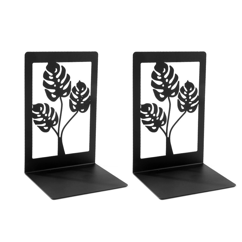 Decorative Plant-Themed Bookends