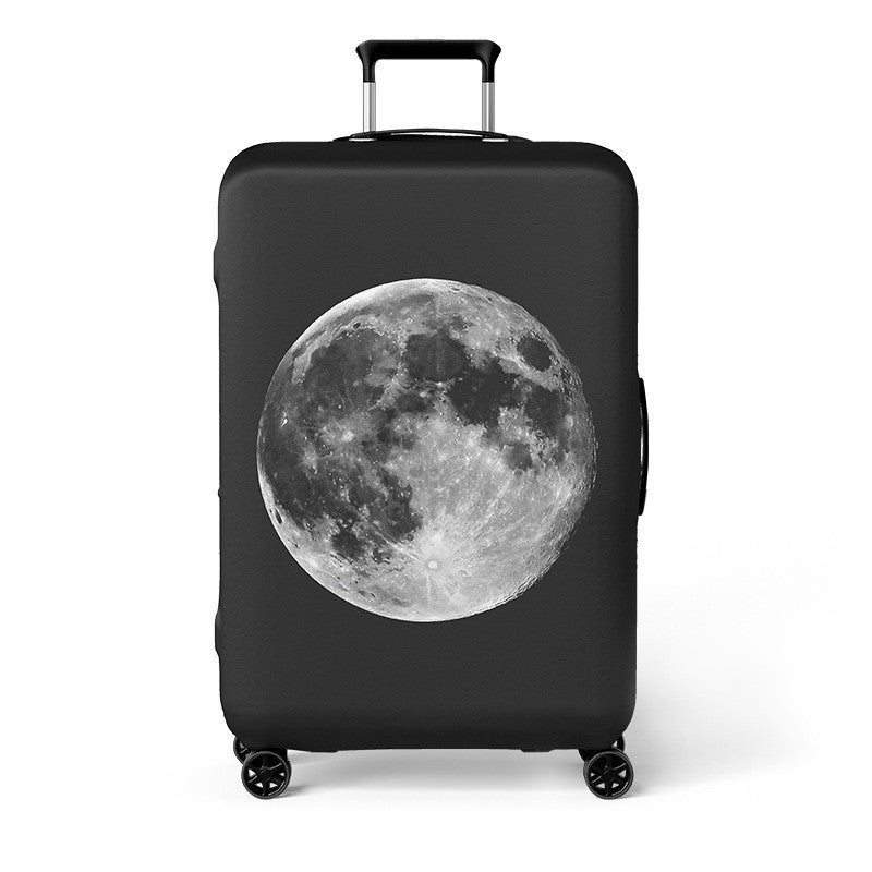 Women's Hard Shell Travel Suitcase with Creative Cat Design Bowlift