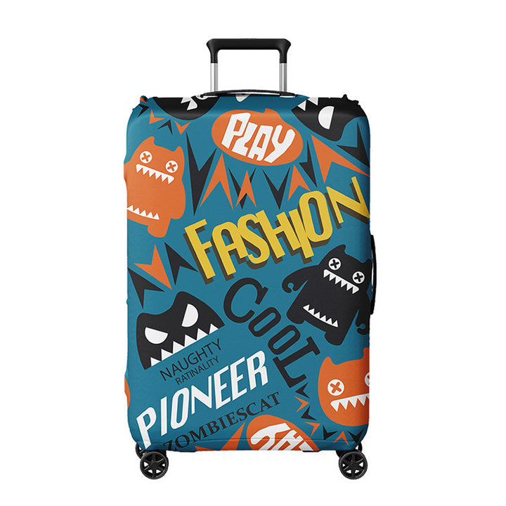 Unisex Hard-shell suitcase with cheerful pirate motif Bowlift