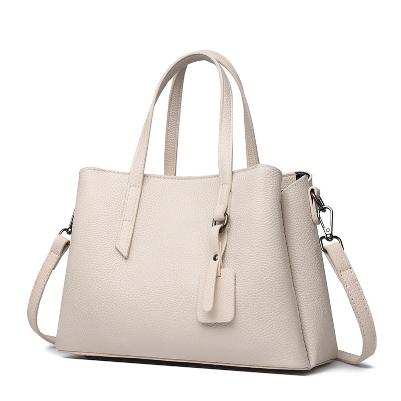 Textured Leather Tote Bag Bowlift 1785771205