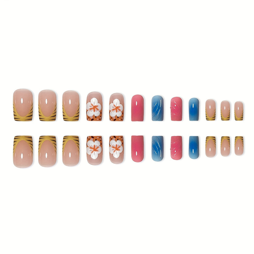 Artistic Acrylic Nail Art Design Bowlift