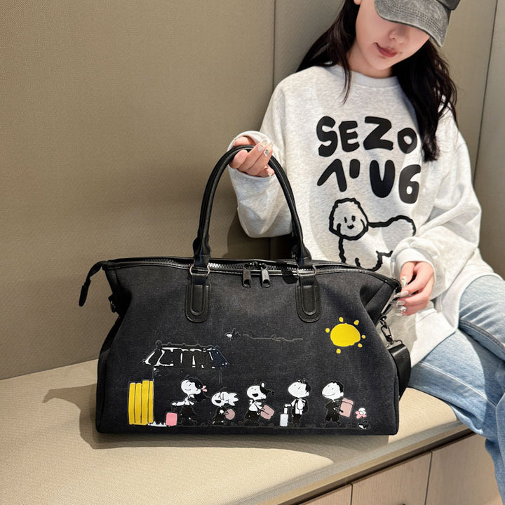 Multifunctional leisure travel bag with colorful design Bowlift