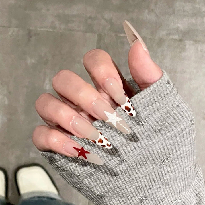 Elegant Nail Art Press-On Nails Bowlift