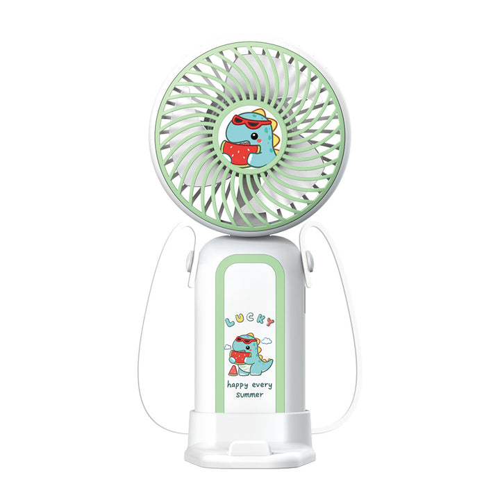 Women Portable Hand Fan with Funny Monkey Design Bowlift