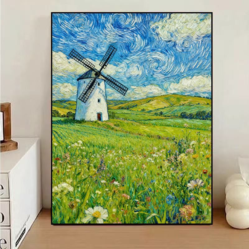 Impressionist Landscape Art Print Bowlift