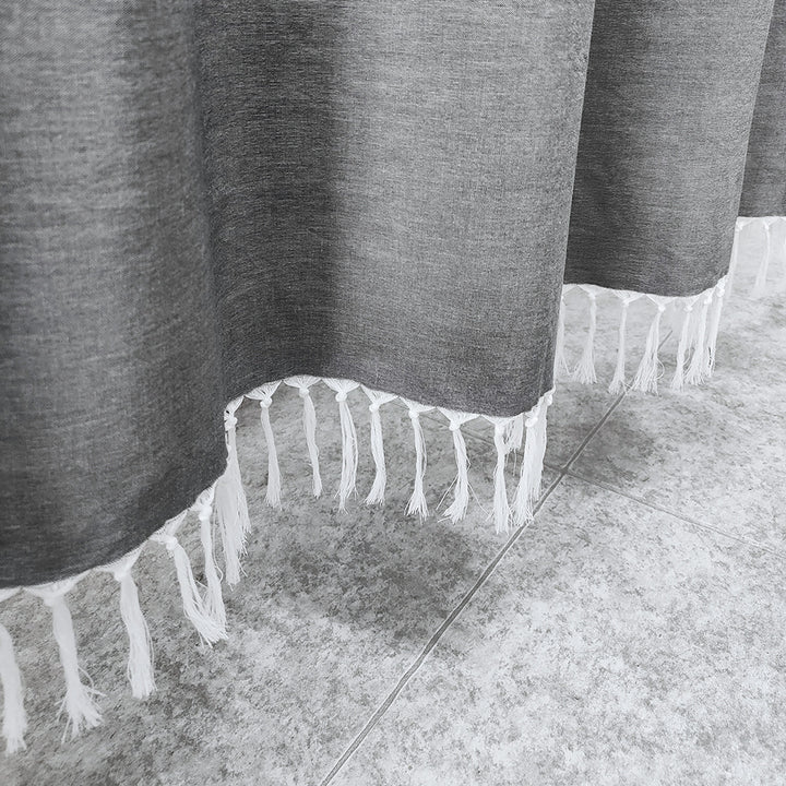 Modern Striped Shower Curtain Bowlift