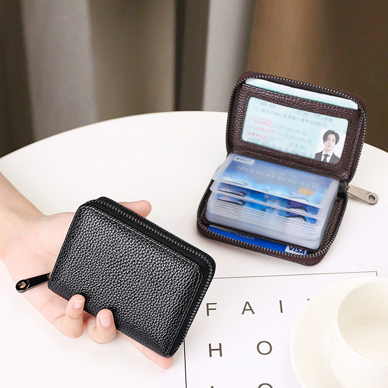 Compact Zippered Card Holder Bowlift
