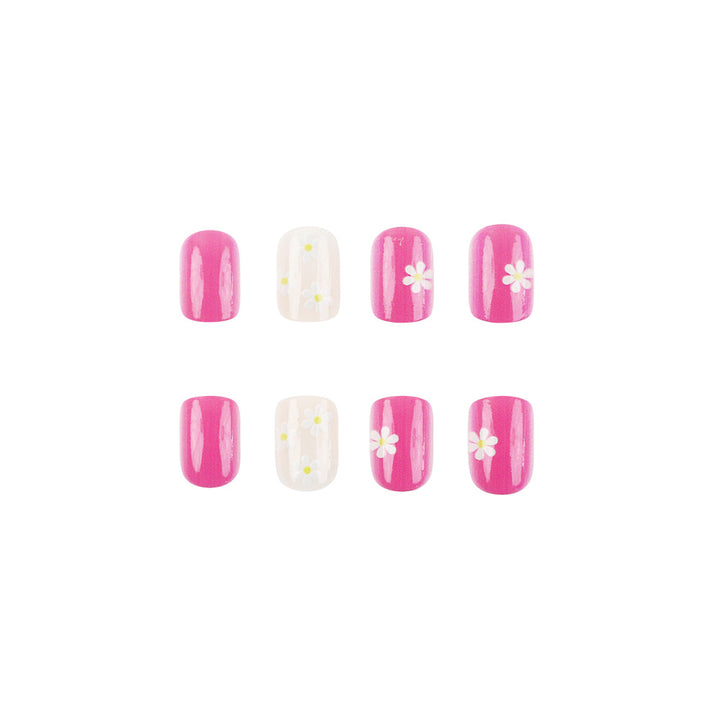 Floral Embellished Gel Nail Art Set Bowlift