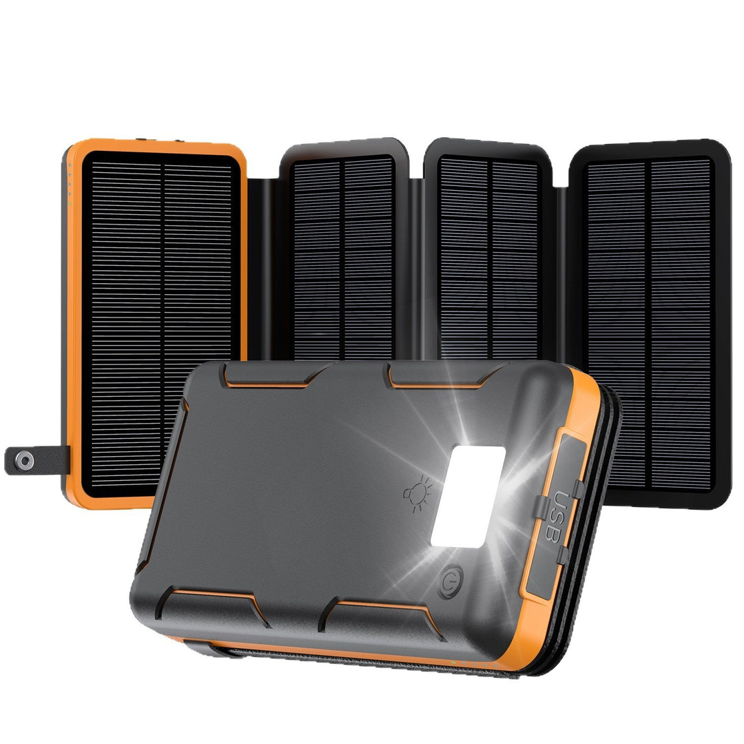 Solar Charger with Foldable Design by Bowlift