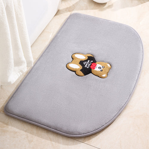 Cute Animal-Themed Bath Mat