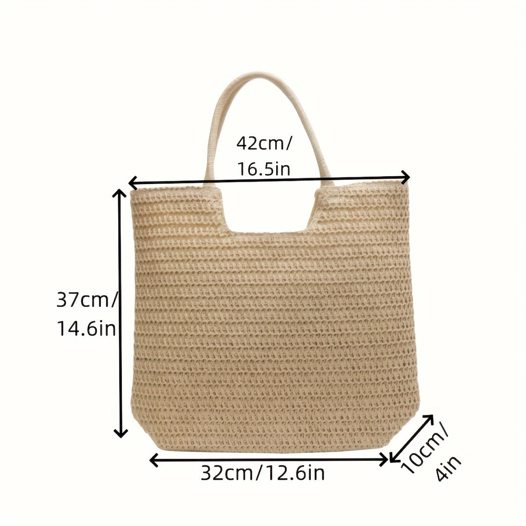 Structured Macrame Shopper Bowlift