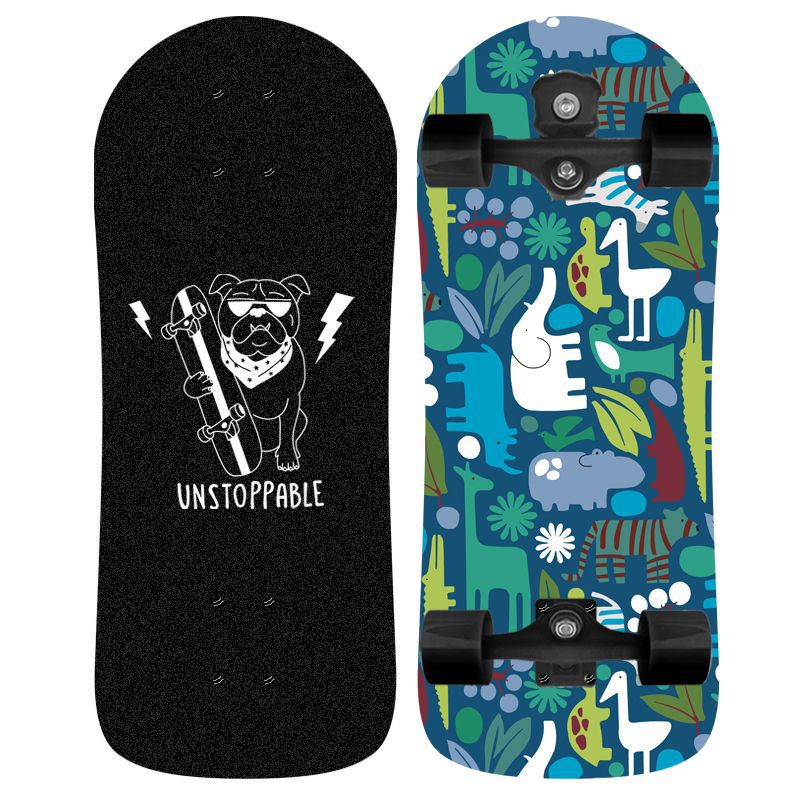 Unicorn-Themed Graphic Skateboard Bowlift