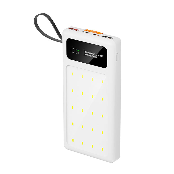 Wearable power bank with super fast charging function and digital charge level display Bowlift