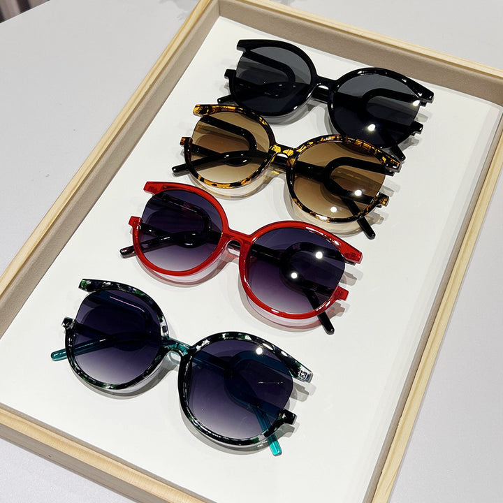 Avant-Garde Circular Frame Sunglasses Bowlift