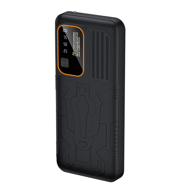 Robust power bank with intelligent LCD display Bowlift