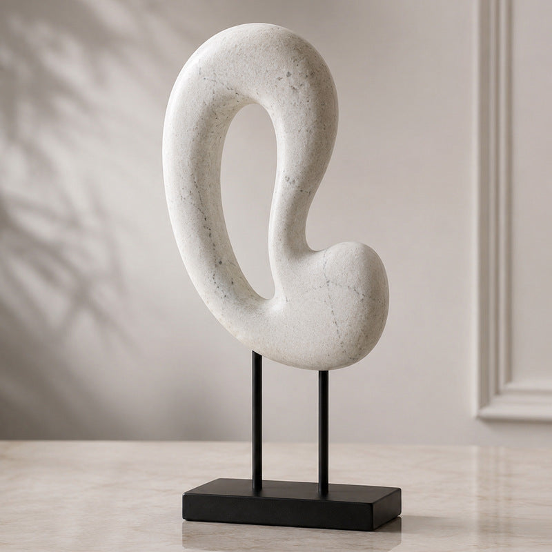 Abstract Marble Decorative Sculpture