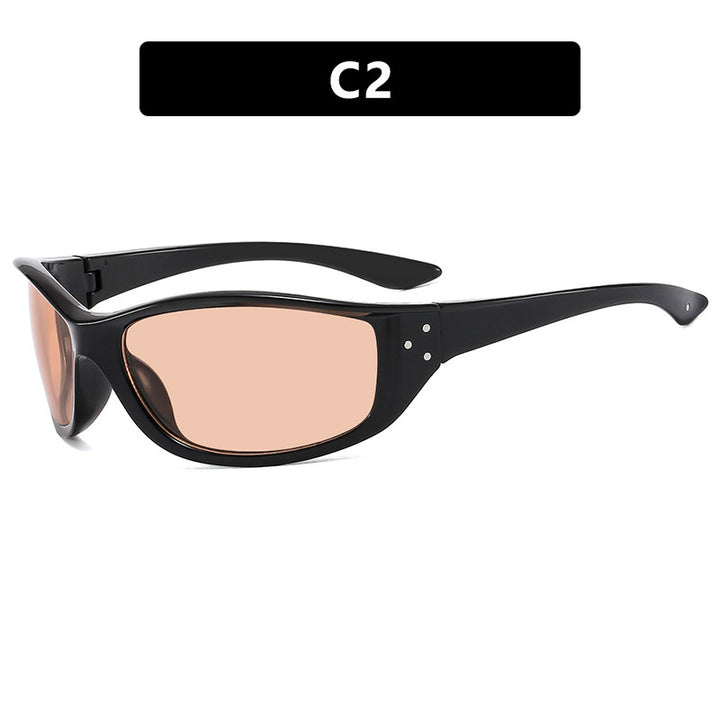 Ladies sporty sunglasses with ergonomic frame and UV protection Bowlift
