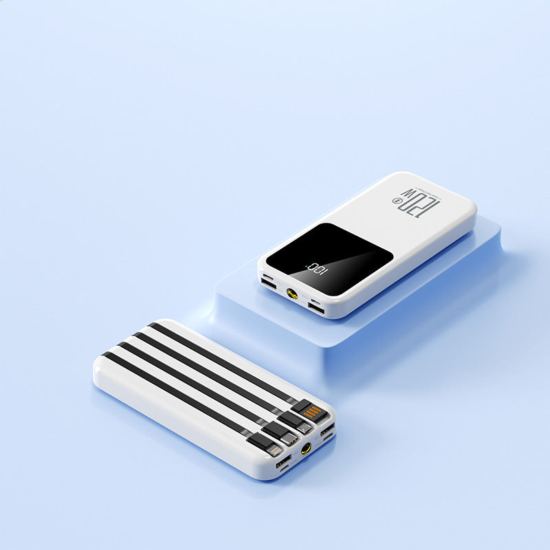 High-performance power bank with integrated digital display and fast charging function Bowlift