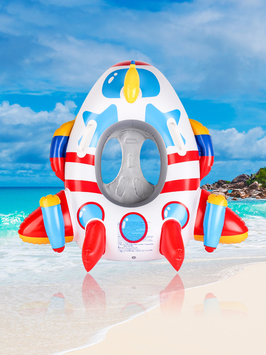 Ladies Inflatable Swim Ring with Safety Control Bowlift