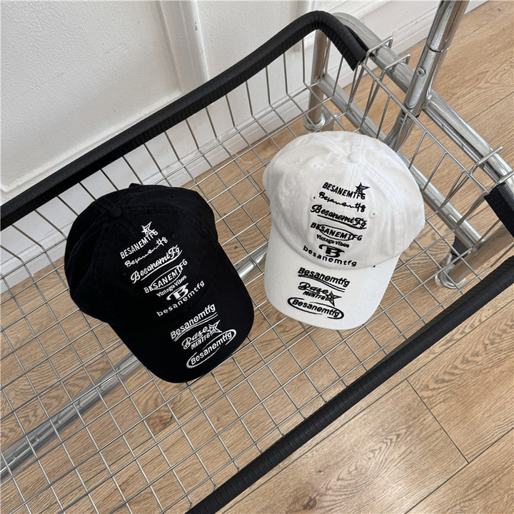 Men's Cotton Graphic Baseball Cap Bowlift