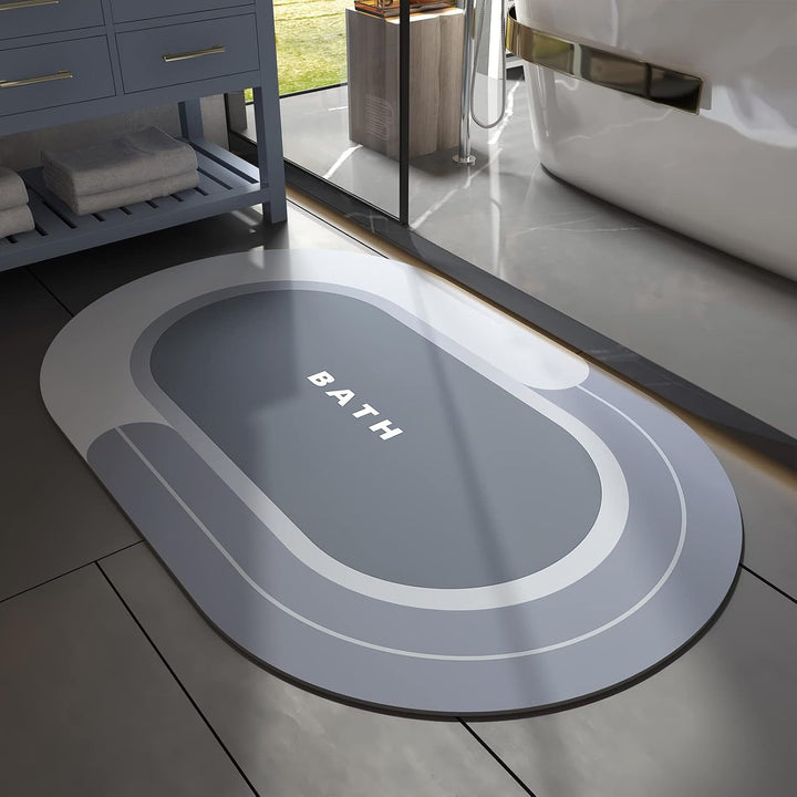 Versatile Absorbent Comfort Bath Mat Bowlift