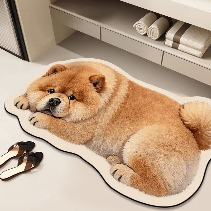 Cozy Cat-Shaped Bath Mat