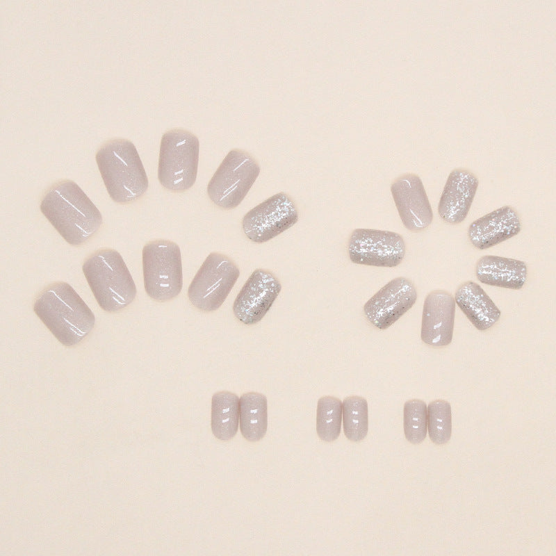 Sparkling Glitter Nail Tip Set Bowlift