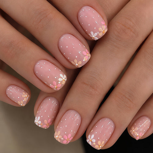 Floral Blossom Nail Art Wraps Bowlift