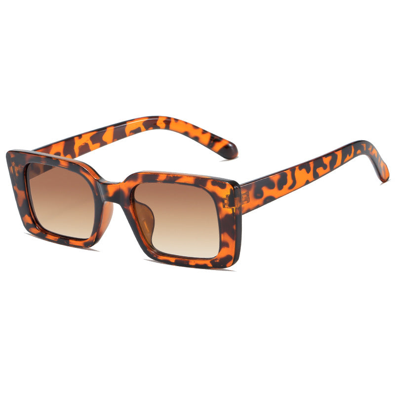 Women's fashionable square sunglasses with UV protection Bowlift