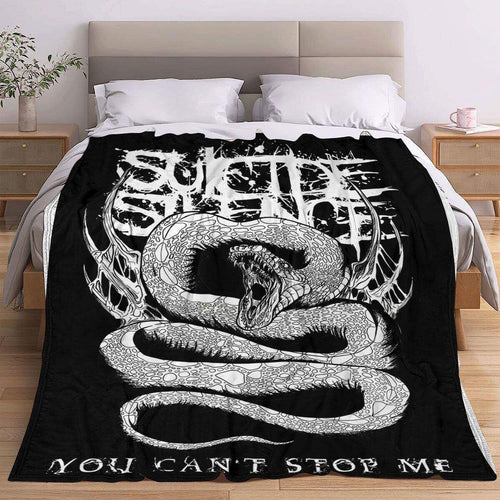 Artistic Graphic Throw Blanket