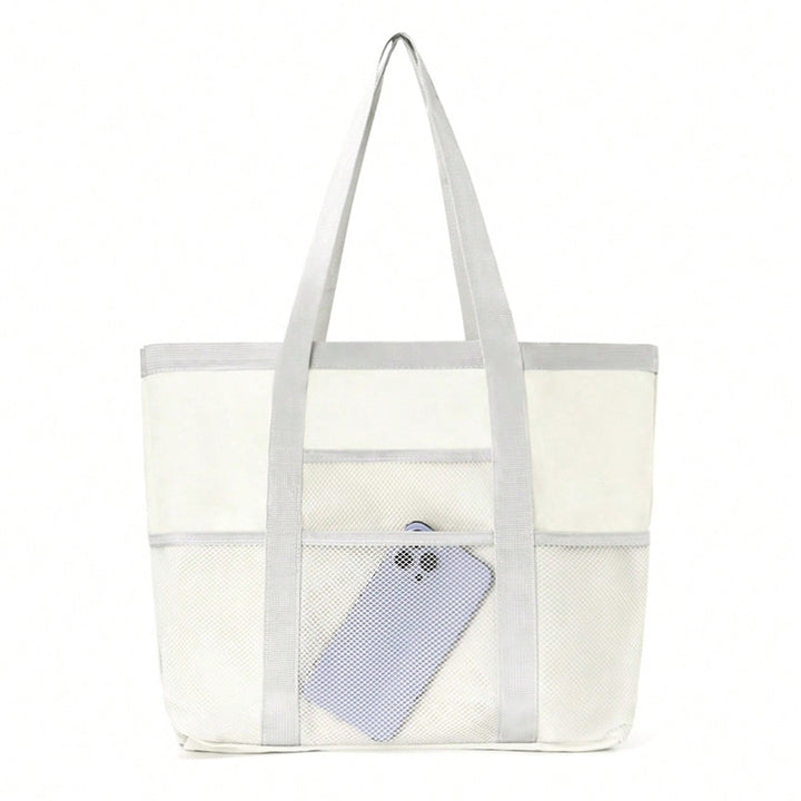 Padded shopping bag with side mesh pockets Bowlift