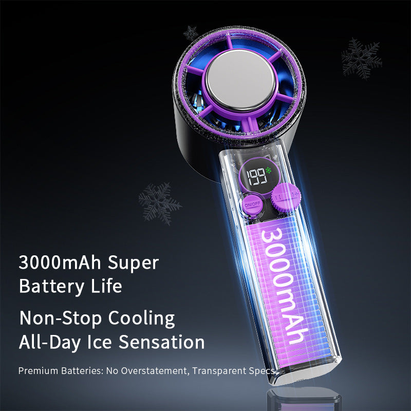 Women's portable high-tech hand fan Bowlift
