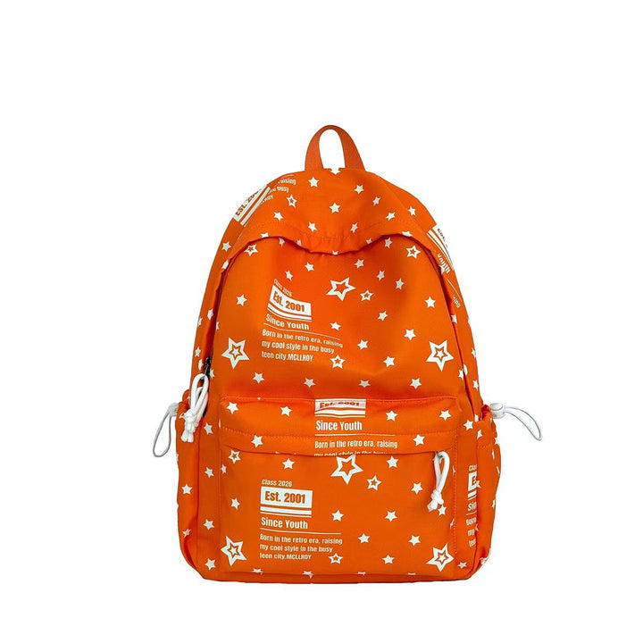 Star Patterned Urban Backpack Bowlift